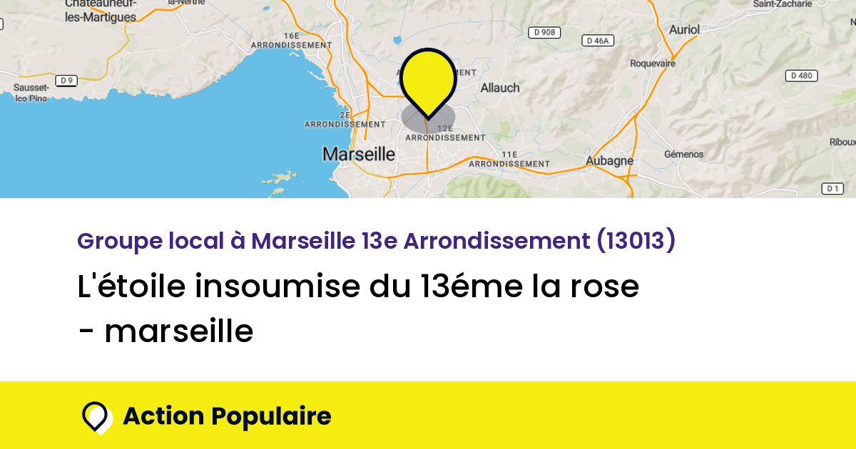 L'étoile insoumise du 13éme La Rose — Action Populaire