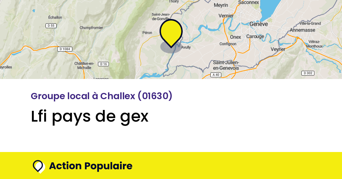 LFi Pays de Gex — Action Populaire