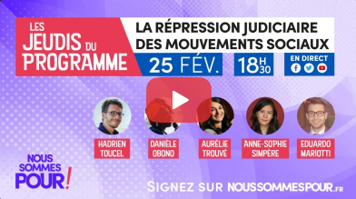 Jeudi du programme
