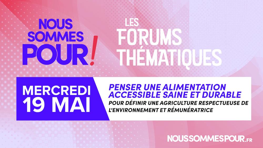 Penser une alimentation accessible, saine et durable